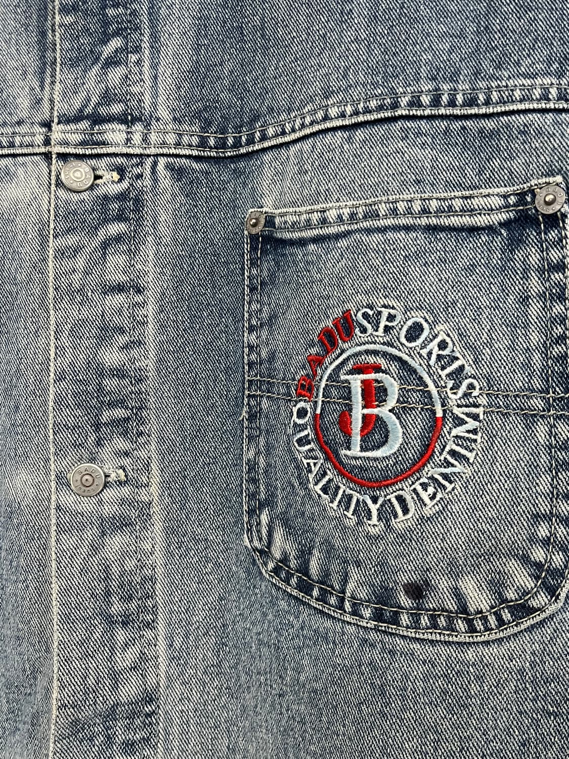 90s USA BADU JEANS DENIM JACKET 상품이미지6