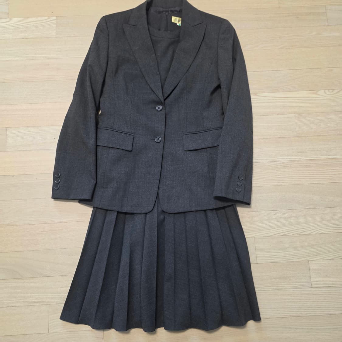 KEITH  자켓 & 플리츠 원피스 세트 55 상품이미지2