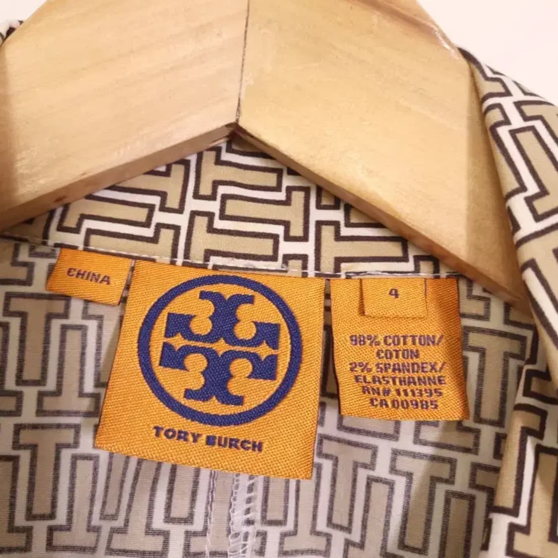 [정품] 토리버치 클래식 모노그램 셔츠 원피스 55반 상품이미지3