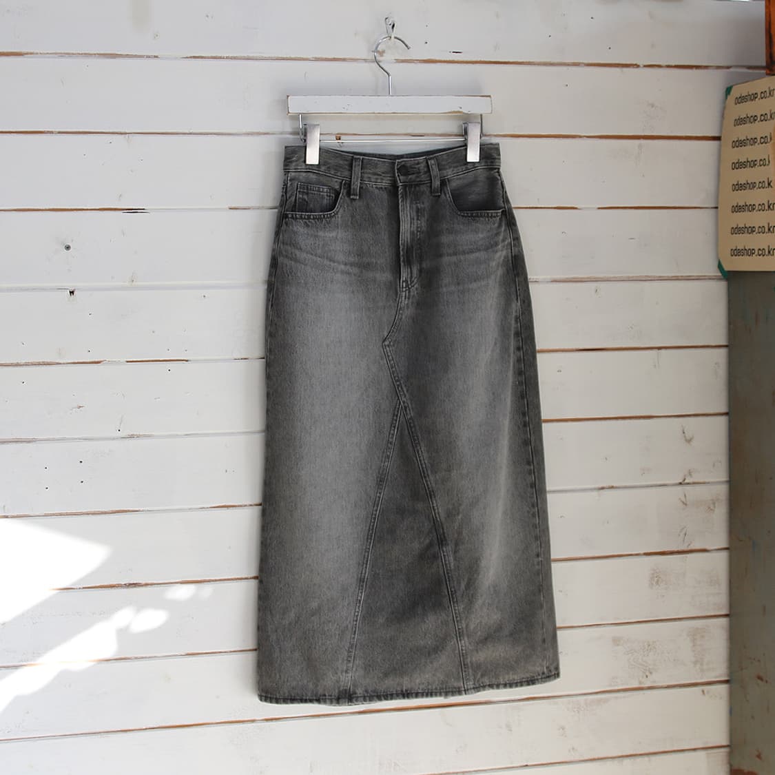 유니클로 데님 롱 스커트 (여성용 26) 상품이미지1