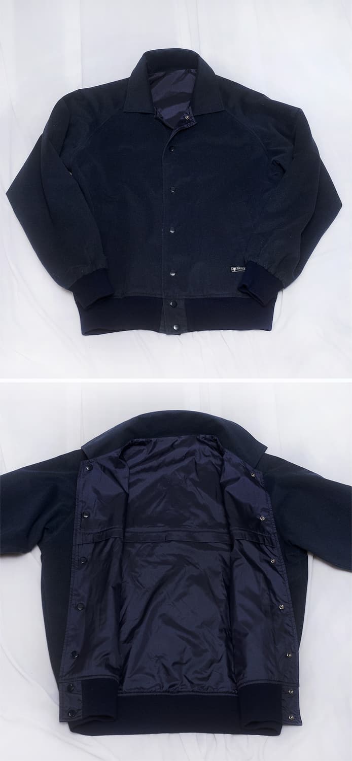 데상트 재팬 오리지널 양면 버튼 울자켓.우븐자켓 (100) 상품이미지2