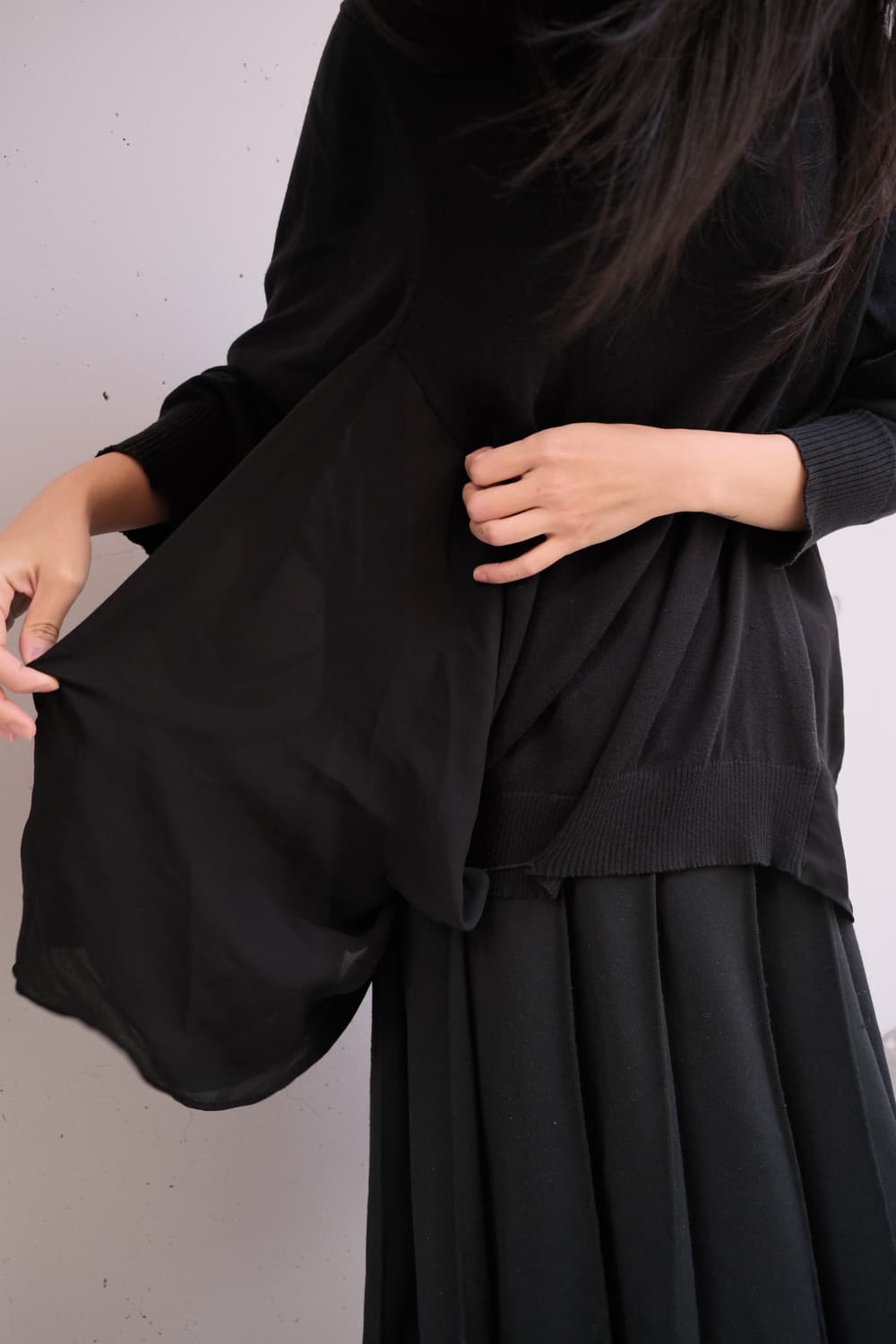 Layered knit top 상품이미지4