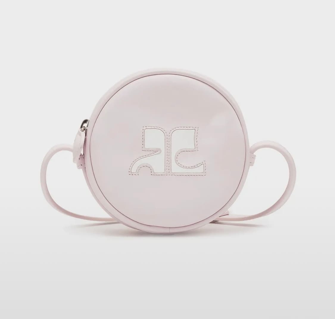 꾸레쥬 리에디션 서클 크로스 미니백 (정품) 핑크 상품이미지3