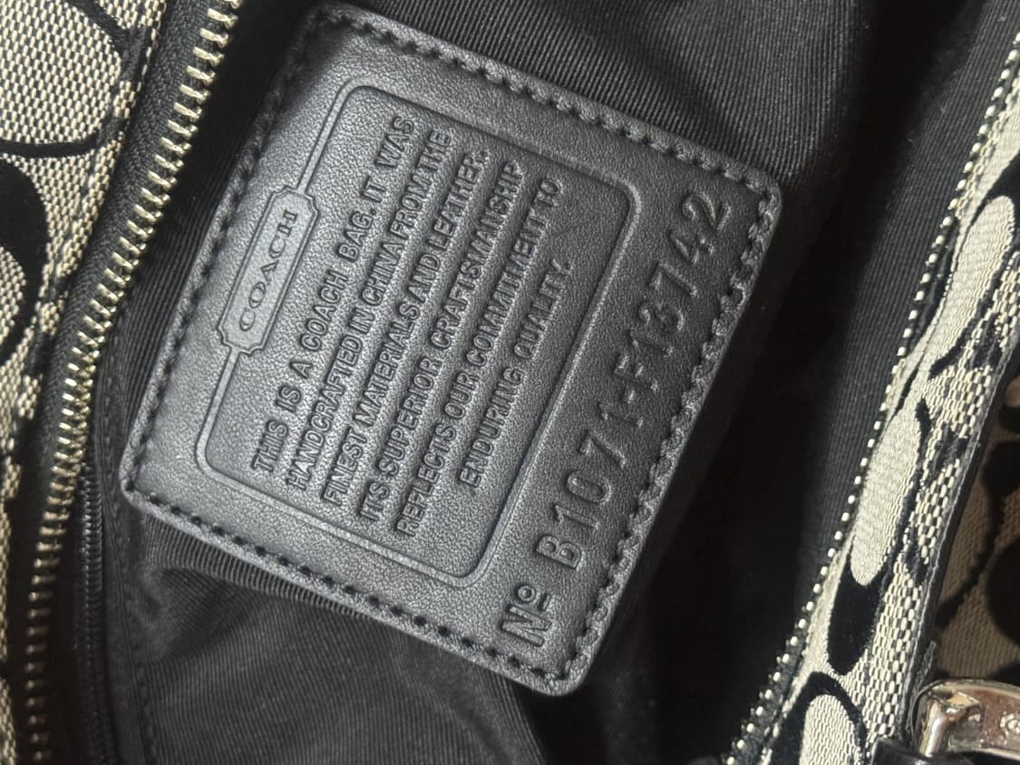 🖤Coach 블랙 숄더 백 13742 상품이미지7