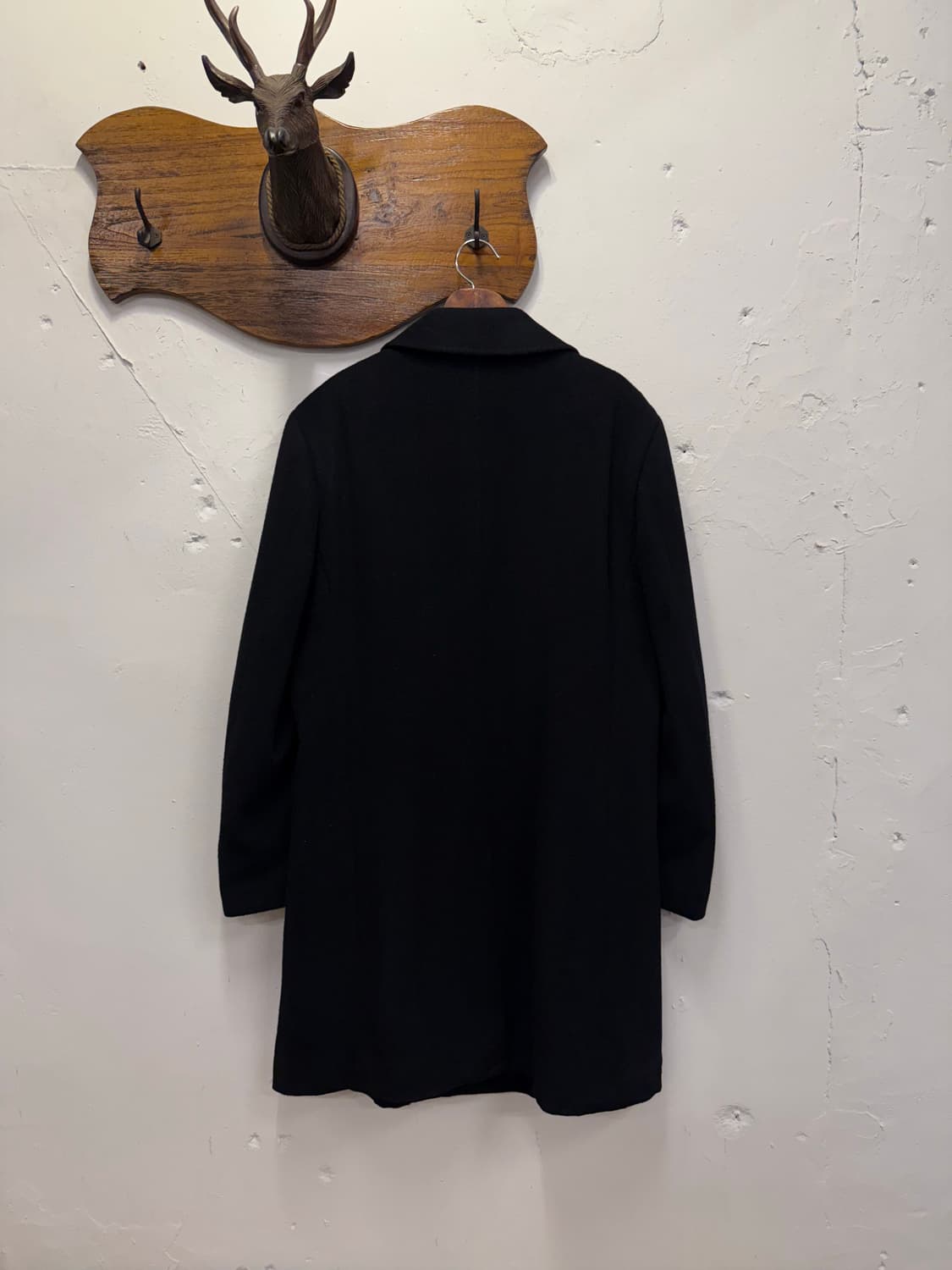 L) COMME CA ISM Cashmere Overcoat 상품이미지5