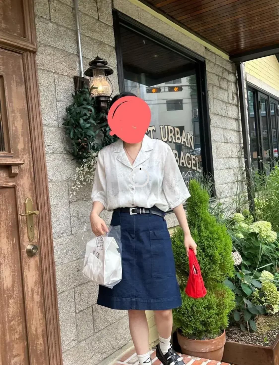 낫띵리튼 미디 스커트 상품이미지1