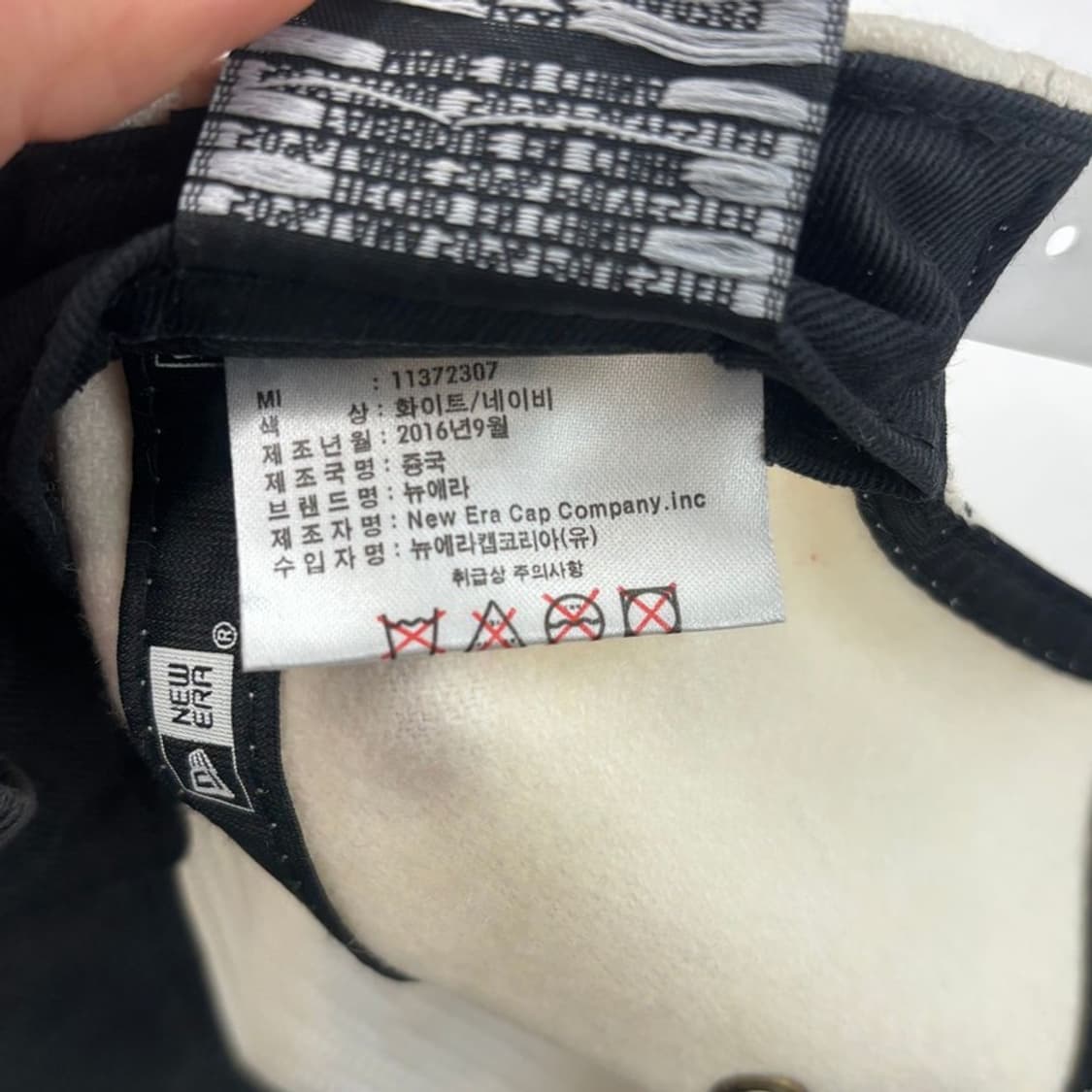NEW ERA 커스텀 빈티지 볼캡 아이보리 상품이미지8