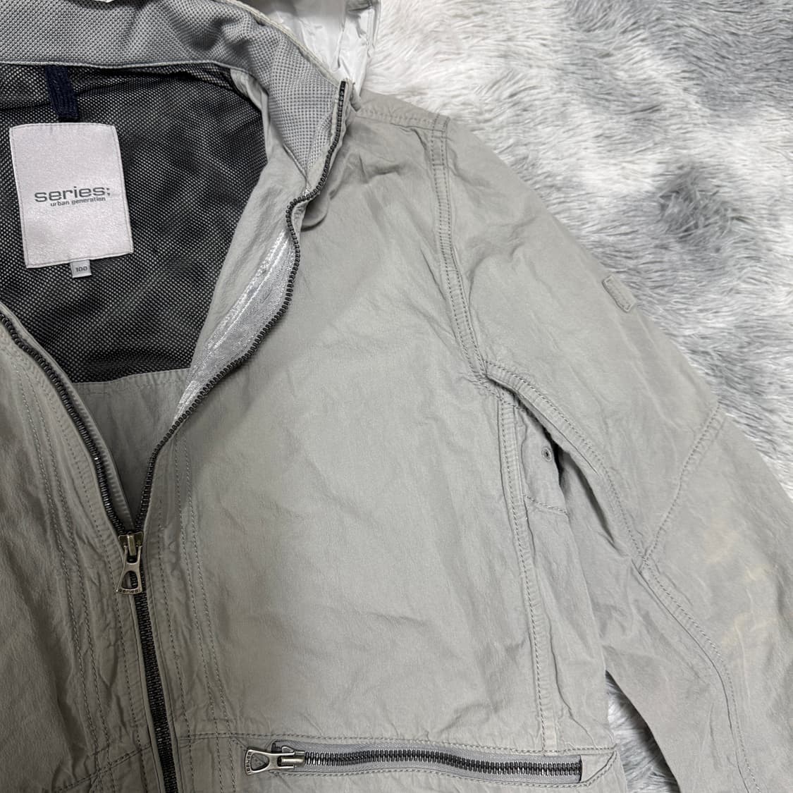 코오롱 시리즈  남성자켓 100사이즈 상품이미지3