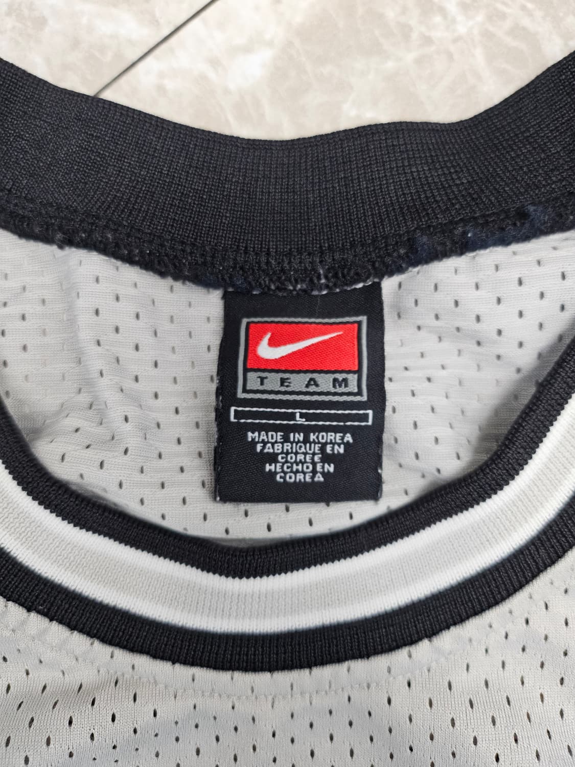 나이키 샌안토니오 스퍼스 던컨 농구 유니폼 L 상품이미지5