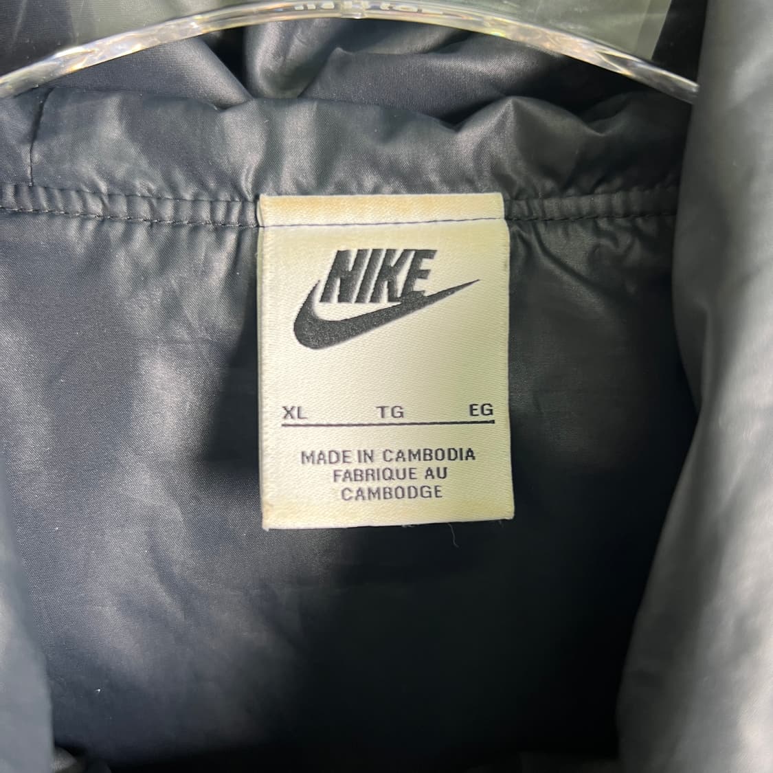 나이키 메쉬 크롭 아노락 바람막이 XL 상품이미지3