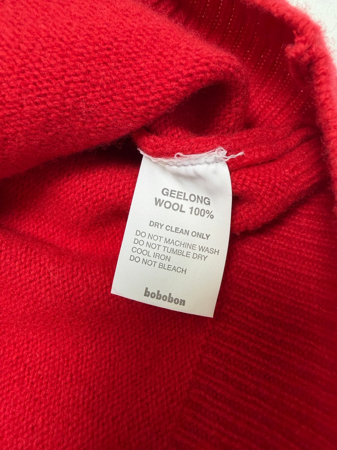 우드비 bobobon 질롱 울 브이넥 니트 상품이미지4