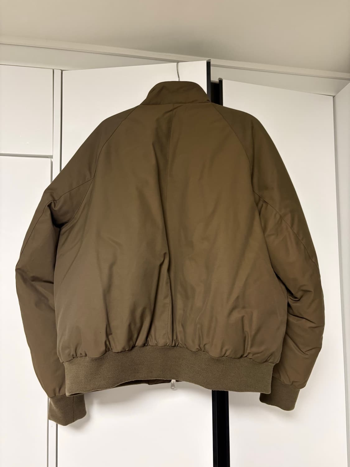 에프터프레이 리가지 해링턴 다운 블루종 브라운 라지 상품이미지2