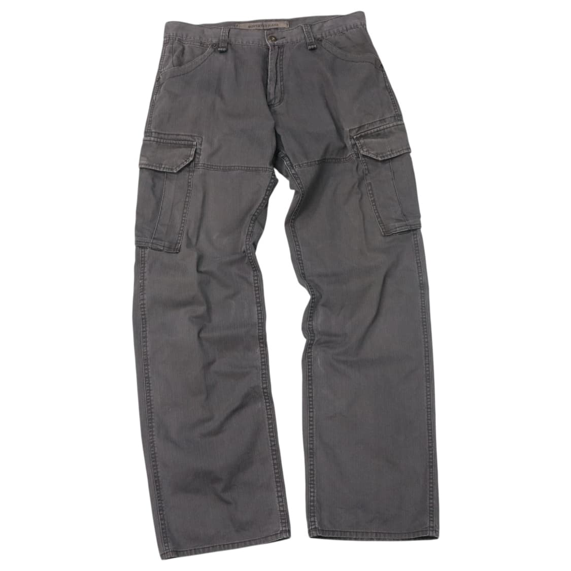 ROVERTRY 로버트리 헤링본 트윌 차콜 카고 팬츠 상품이미지1