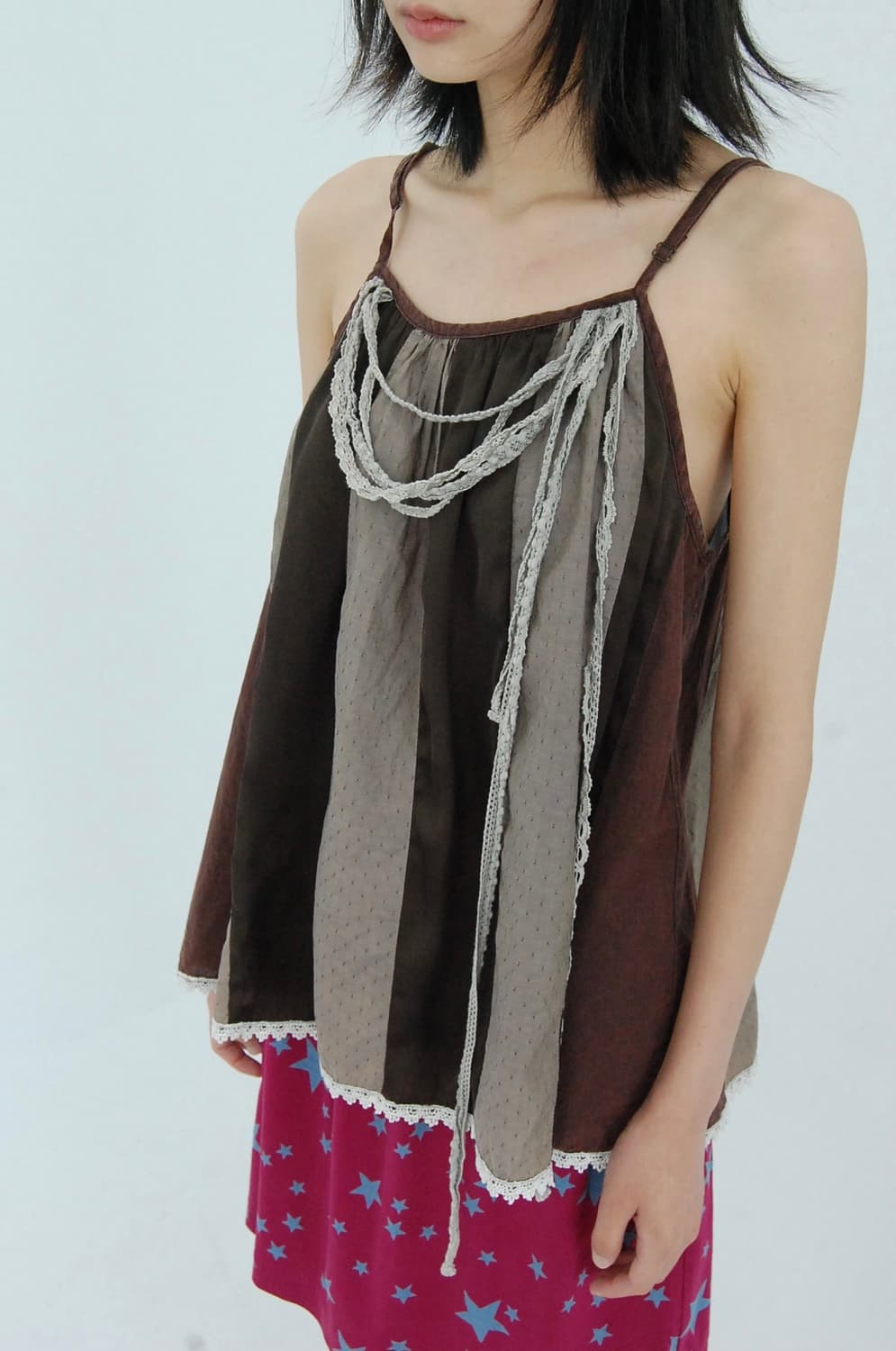 Tepo patchwork sleeveless 상품이미지1