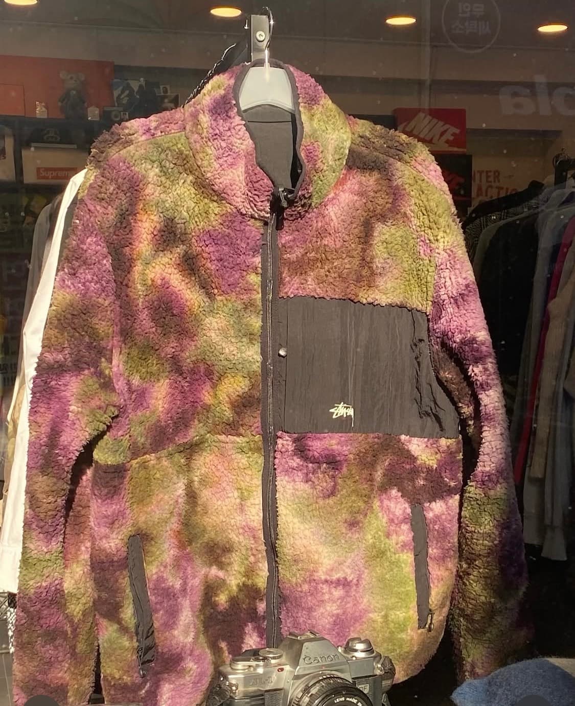 스투시 퍼 자켓 타이 다이 상품이미지1