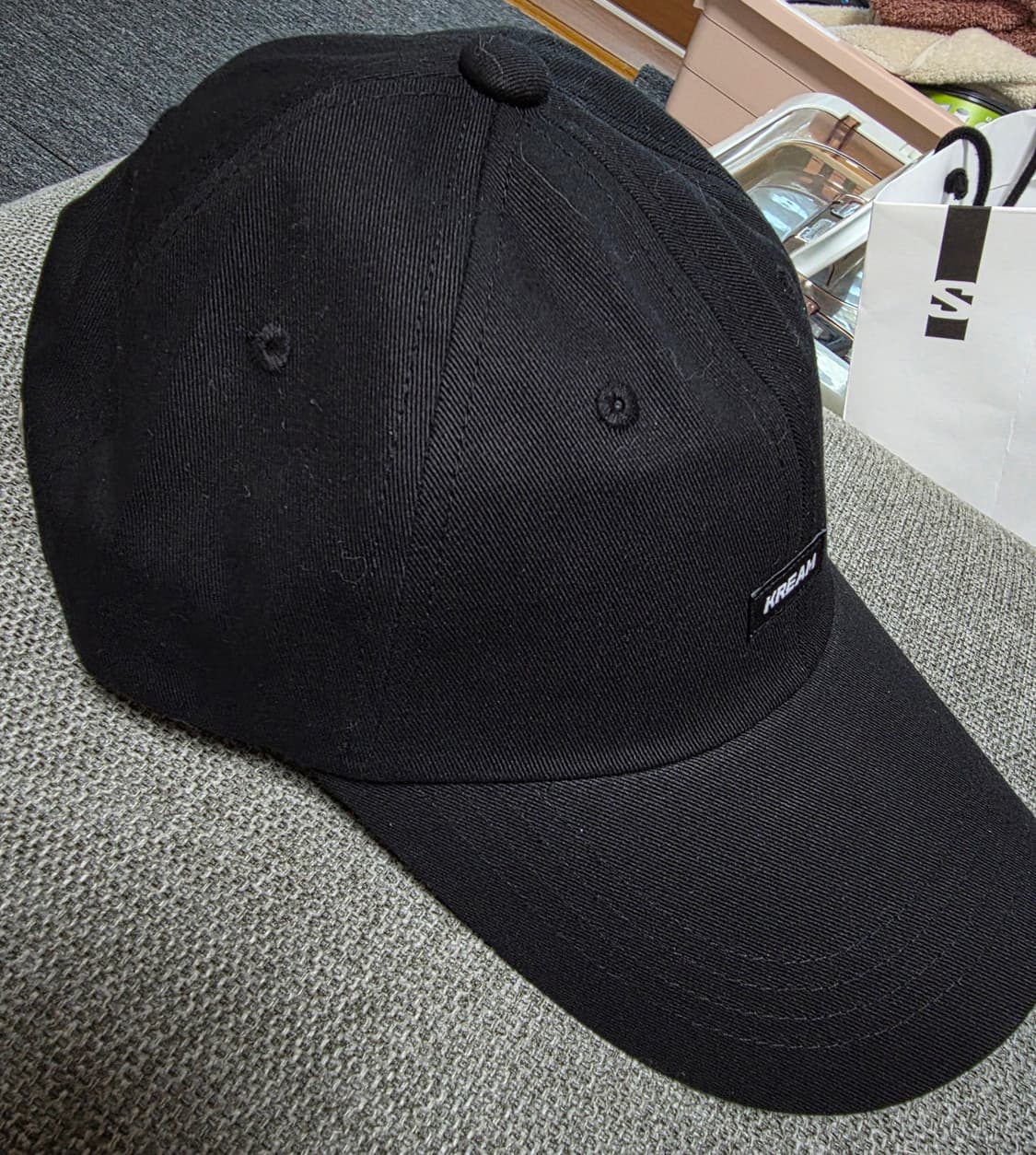 크림 볼캡 모자  상품이미지2