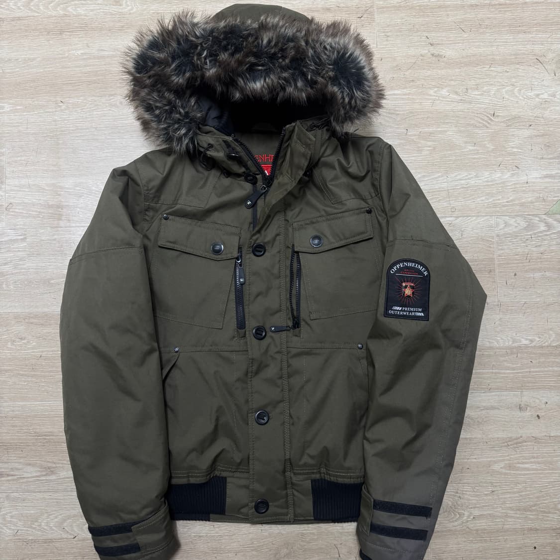 오펜하이머 야상 패딩 파카 상품이미지1