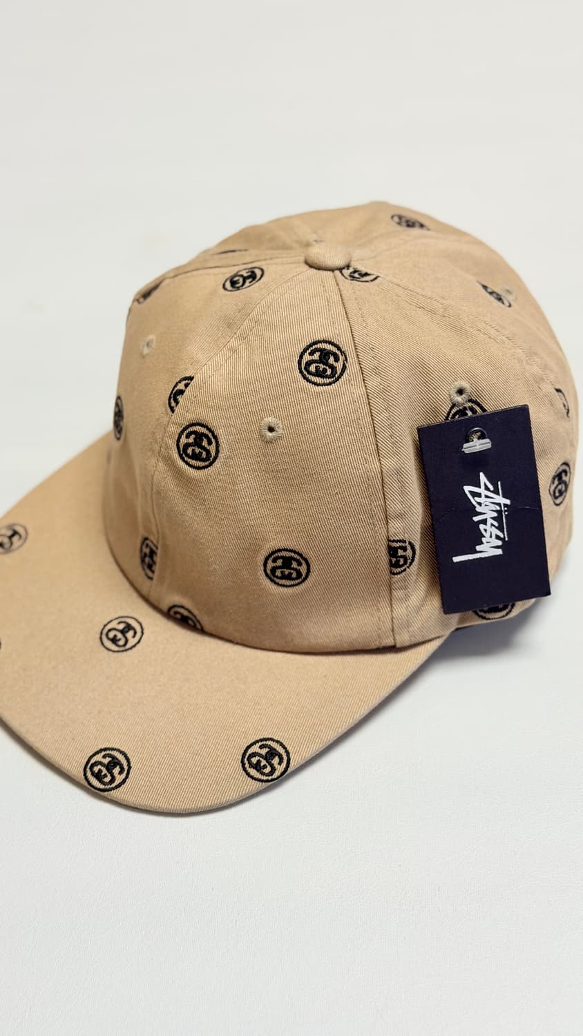 택달린 새상품) 스투시 SS 링크 엠브로이더드 볼캡 상품이미지1