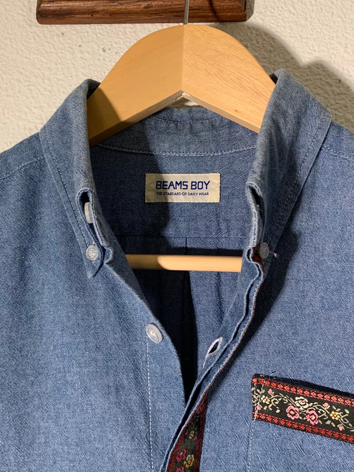 빔즈보이 플라워 패턴 셔츠 상품이미지5