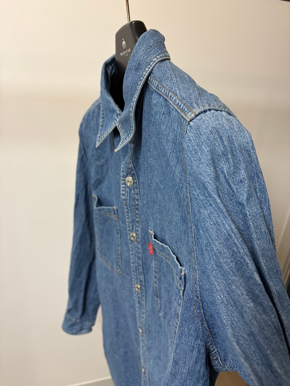 (M) Levis 리바이스 투포켓 워크 데님 셔츠 상품이미지2