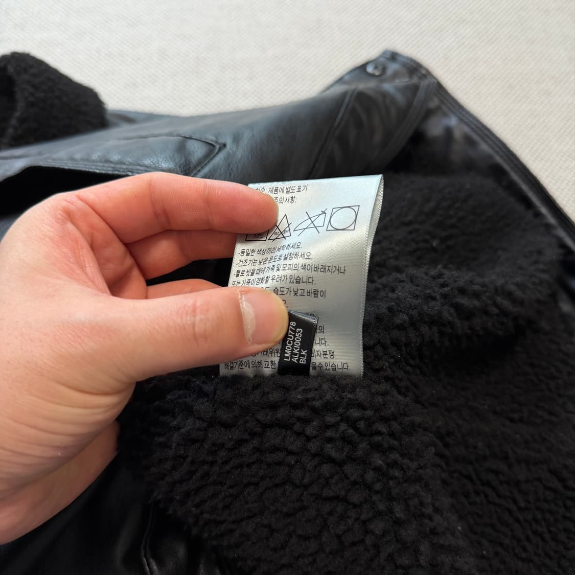 리바이스 레더 쉐르파 자켓 상품이미지7