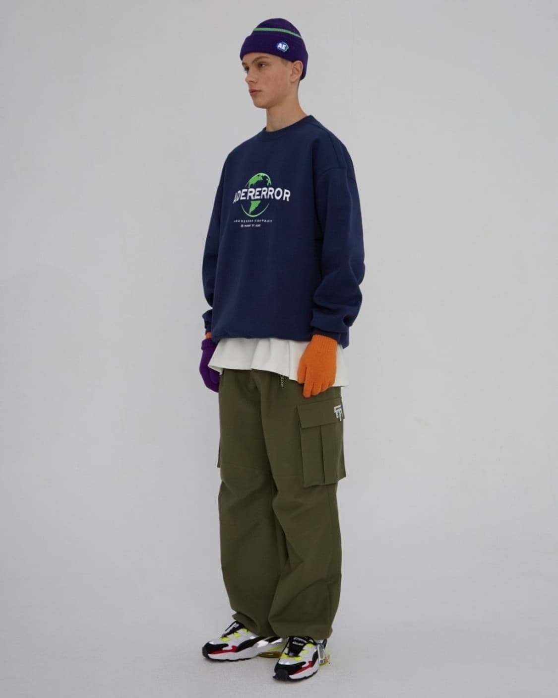 [A2] 아더에러 VERSAL 스웨트셔츠 맨투맨 블랙 상품이미지3