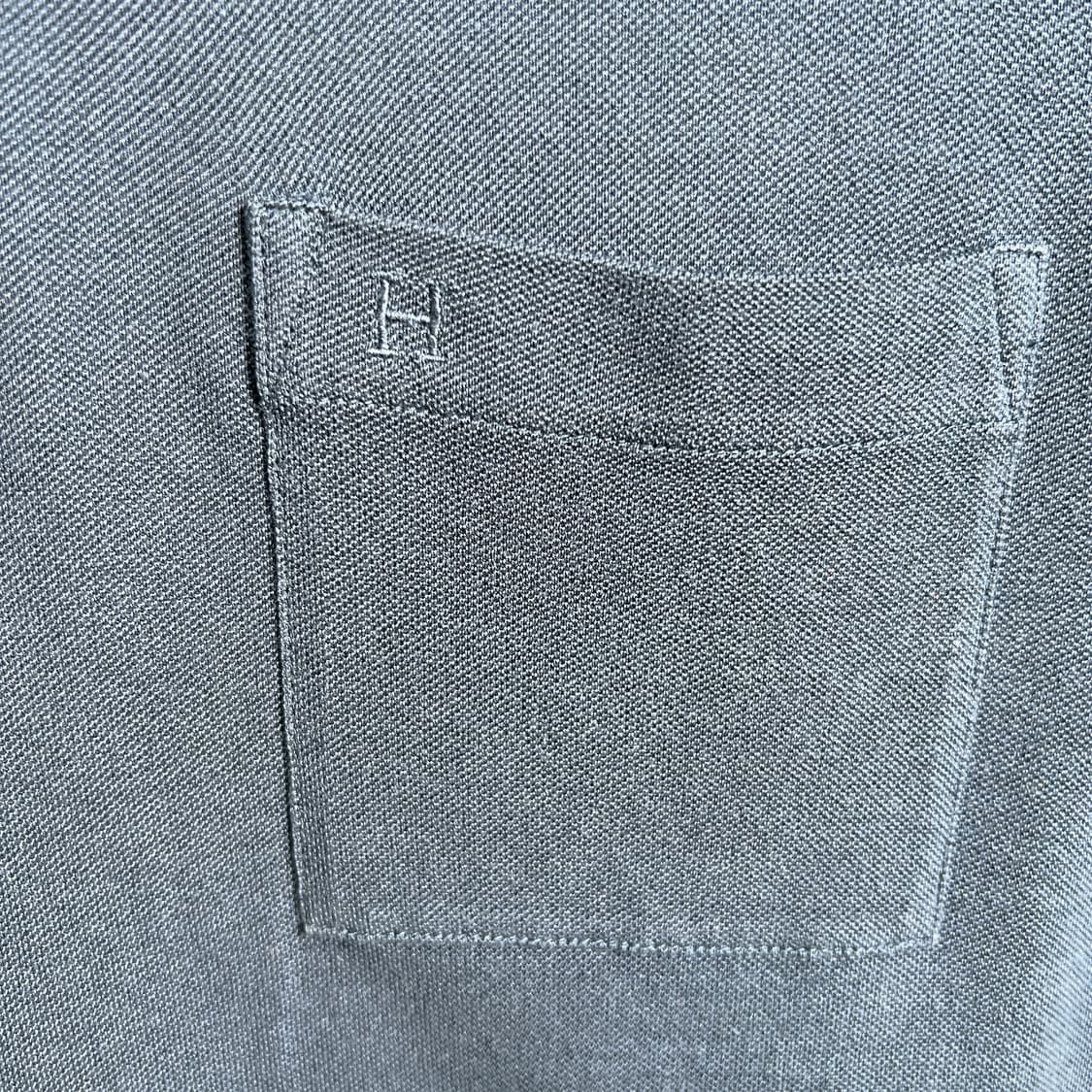 Hermes 에르메스 네이비 반팔 폴로 셔츠 M 상품이미지8