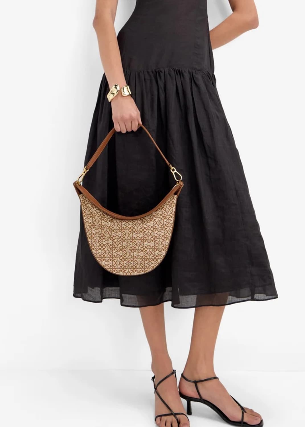 loewe 로에베 숄더백 호보백 카키 색상 상품이미지9