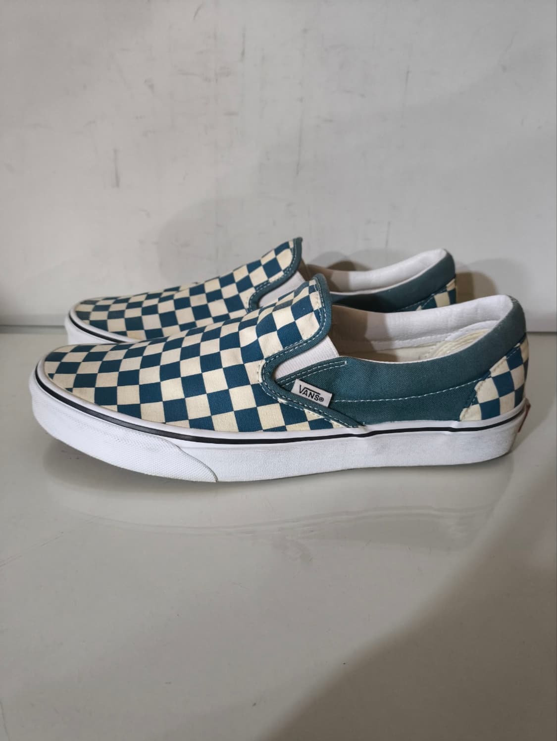 280mm 반스 띠어리 체커보드 슬립온 상품이미지1