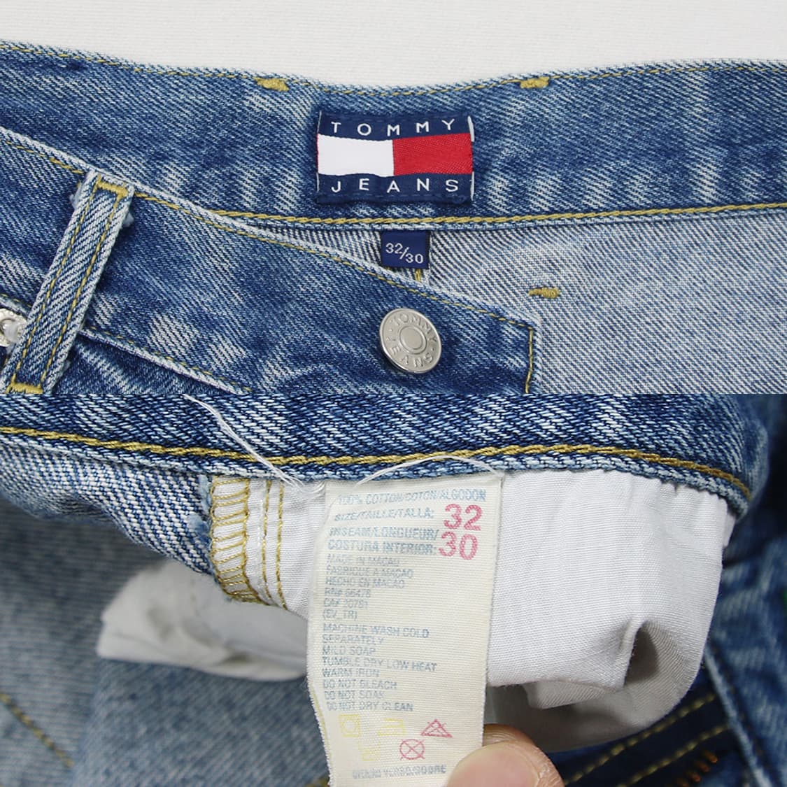 (착용컷) TOMMY HILFIGER 데님 팬츠 (남성용 31) 상품이미지6