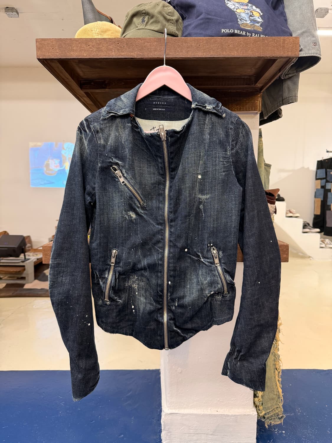 Hudson USA 데님 자켓 상품이미지3