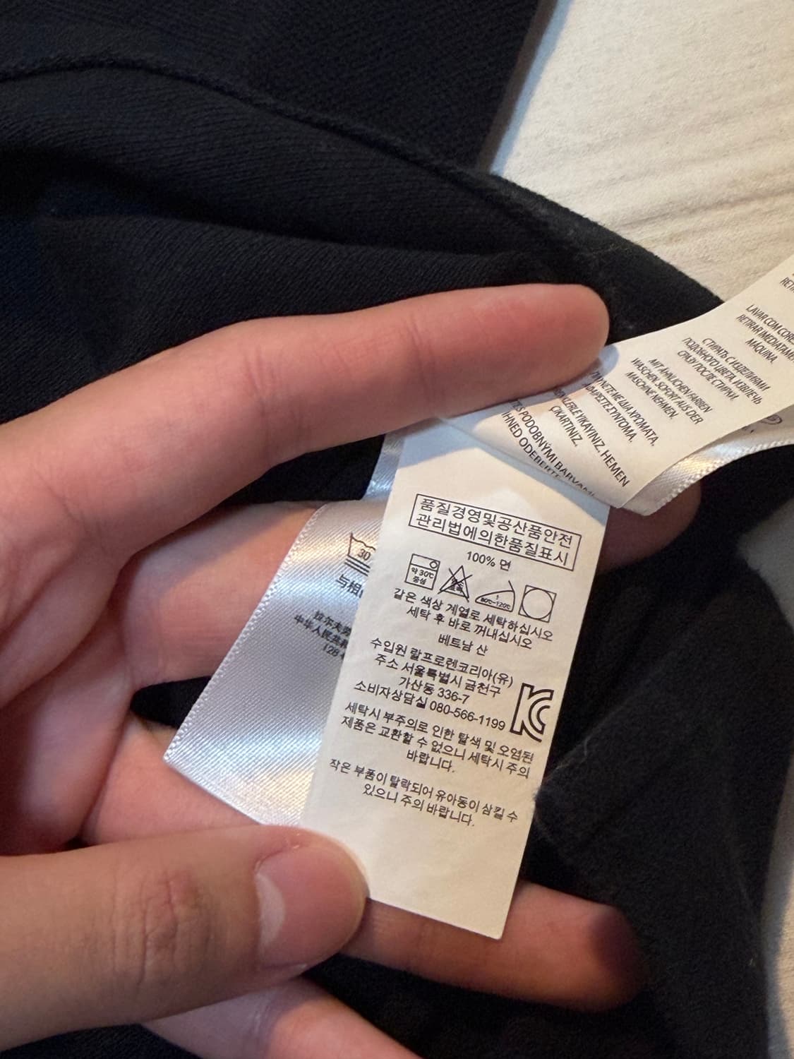 폴로 랄프로렌 빅포니 스키니핏 딱붙 카라티 블랙 상품이미지4