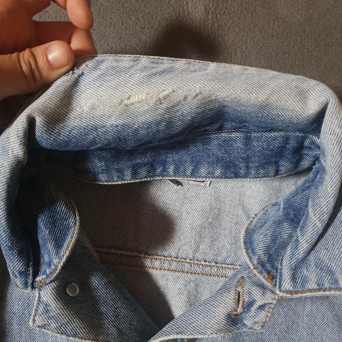 90s GUESS USA 게스 데님 트러커 자켓 M 상품이미지4