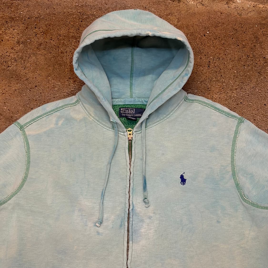 90s 미국 빈티지 폴로랄프로렌 후드집업 상품이미지3