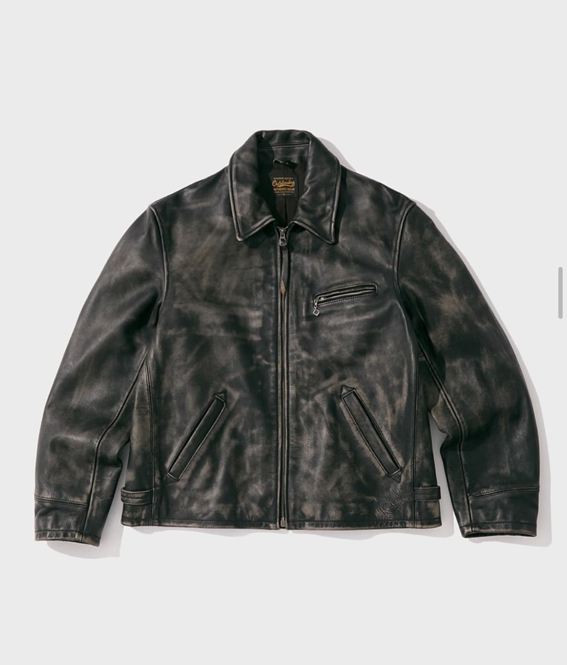 아웃스탠딩 LEATHER SPORTS JACKET 상품이미지2