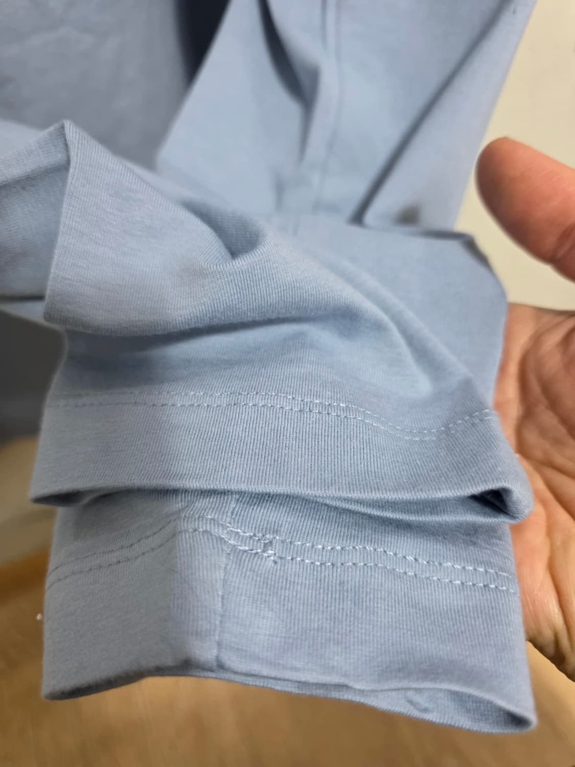 [새제품] 타미힐피거 스트레치 코튼 롱슬리브 긴팔티 L 상품이미지7