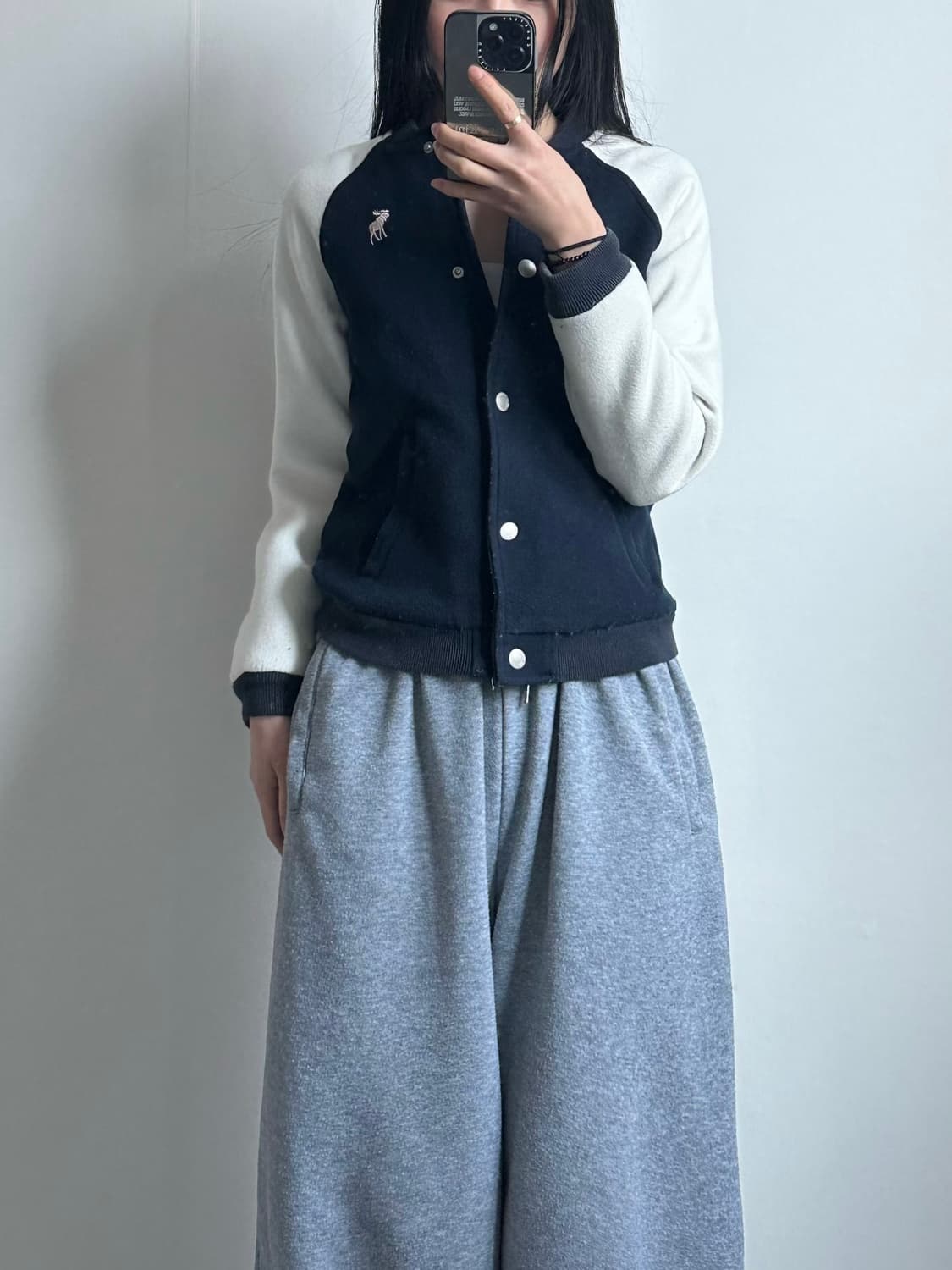 아베크롬비 y2k 와투케 백로고 나그랑 플리스 자켓 상품이미지1