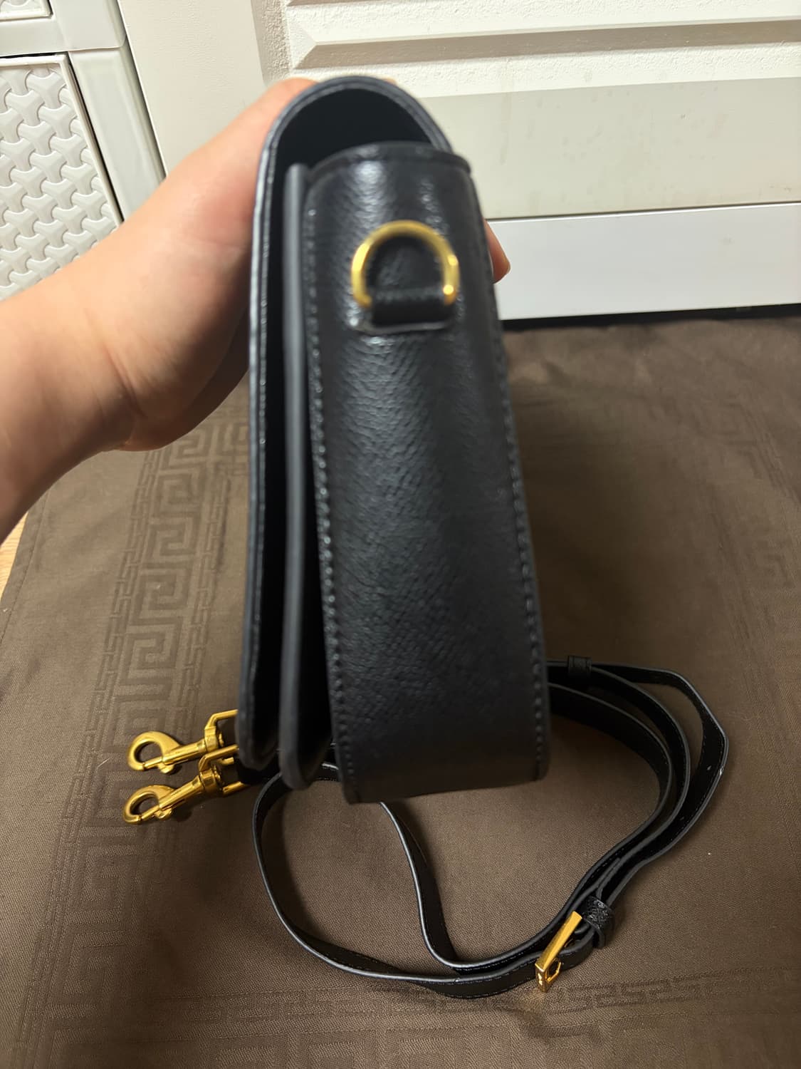 (상태A+급) (단종상품)생로랑 유니버시티백 블랙 금장(선미백,북렛포함) 상품이미지7