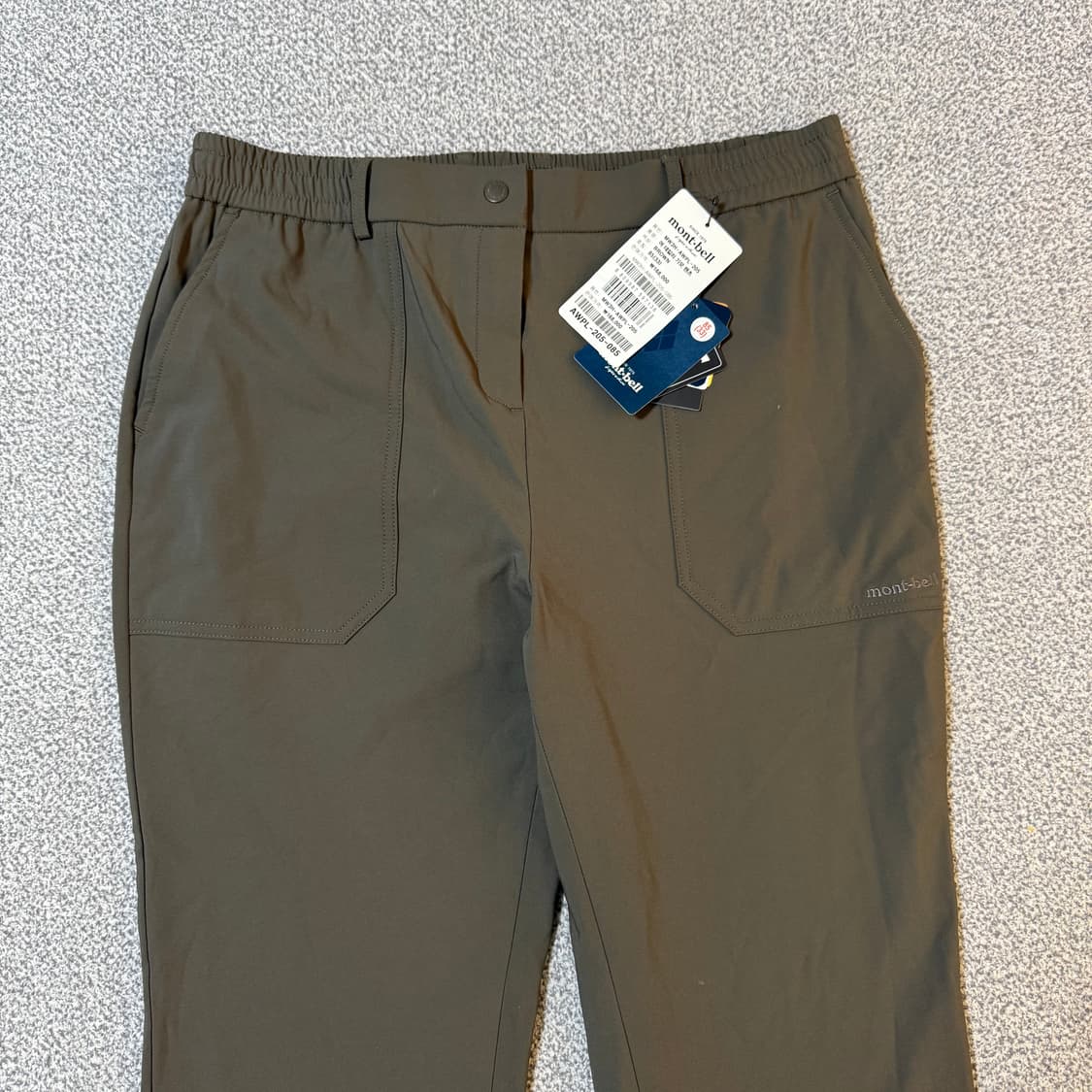 [정가 16만원 새상품] 몽벨 기모 팬츠 33 상품이미지3