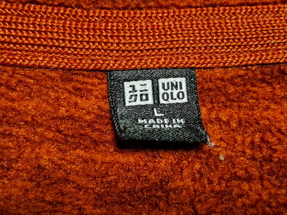 유니클로 후리스 집업 남성L 상품이미지5