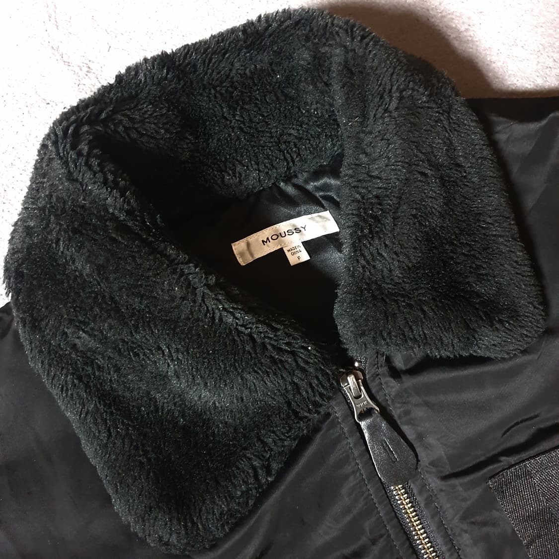 Moussy 마우지 오버사이즈 항공점퍼 자켓 상품이미지3