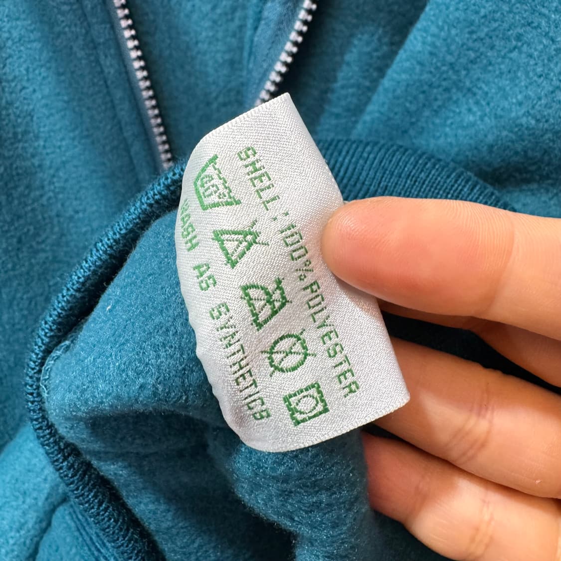 1992 프랑스 알베르빌 올림픽 플리스 블루종 자켓 made in KOR 상품이미지7