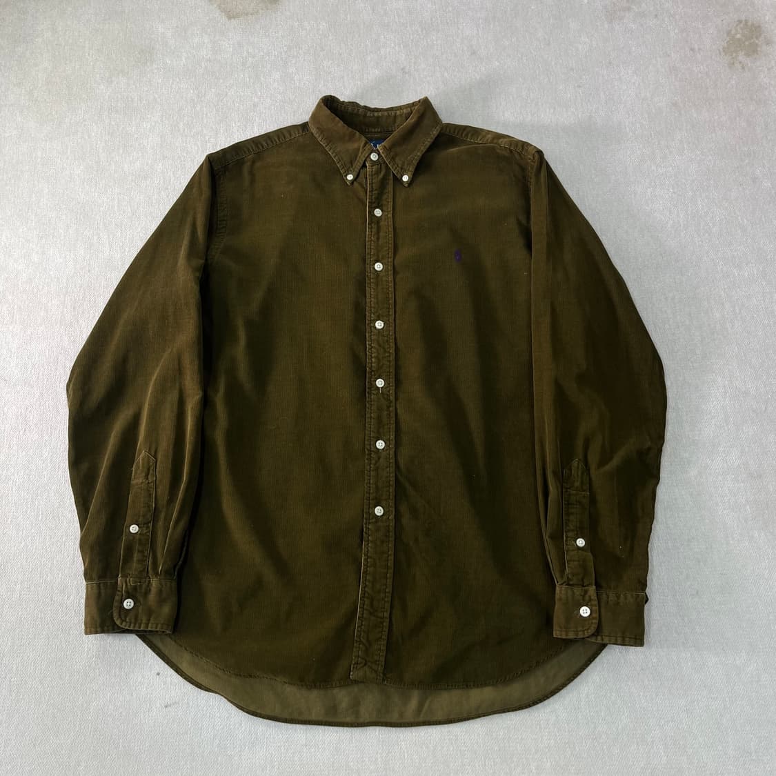 105 폴로랄프로렌 코듀로이 카키브라운 셔츠 상품이미지1