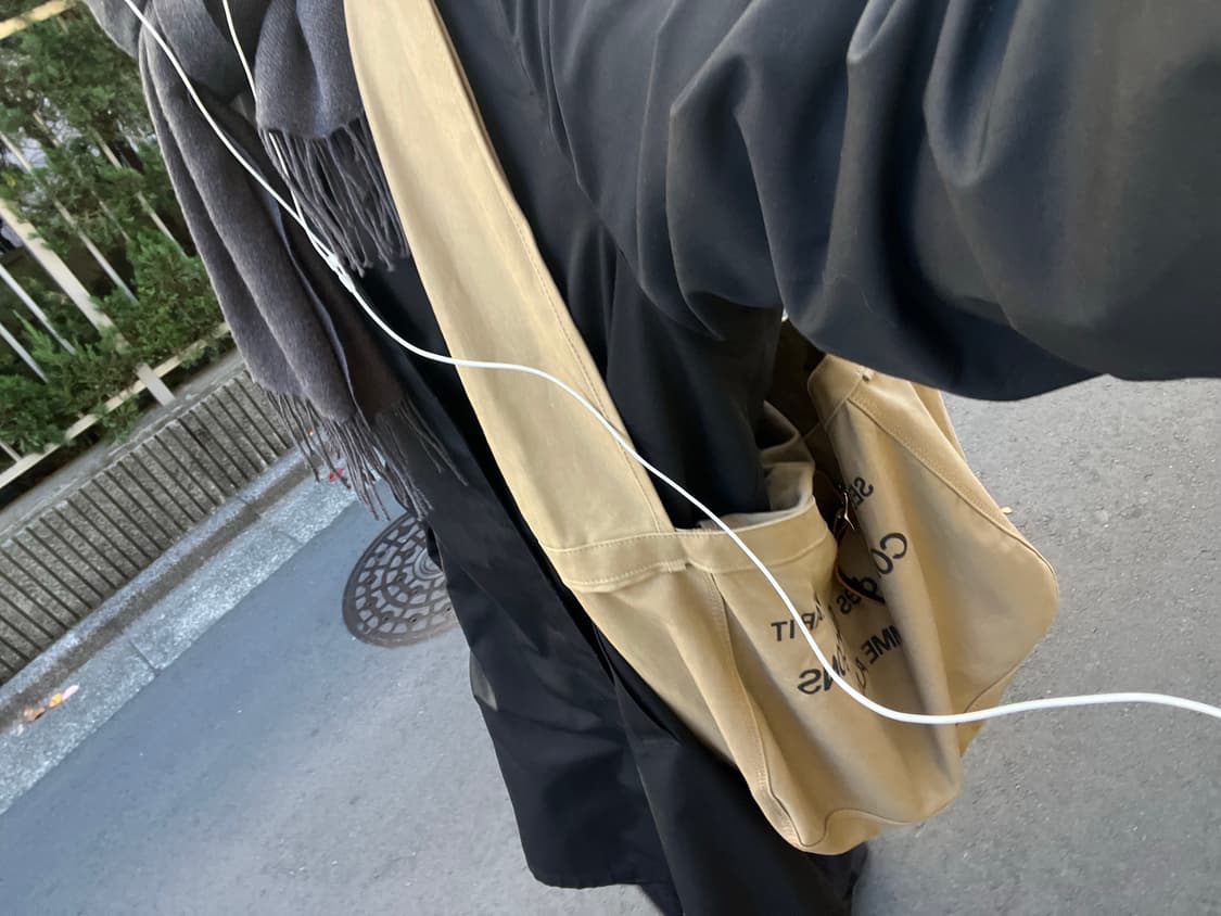 02aw Comme des garcons homme plus 메신저백 상품이미지3