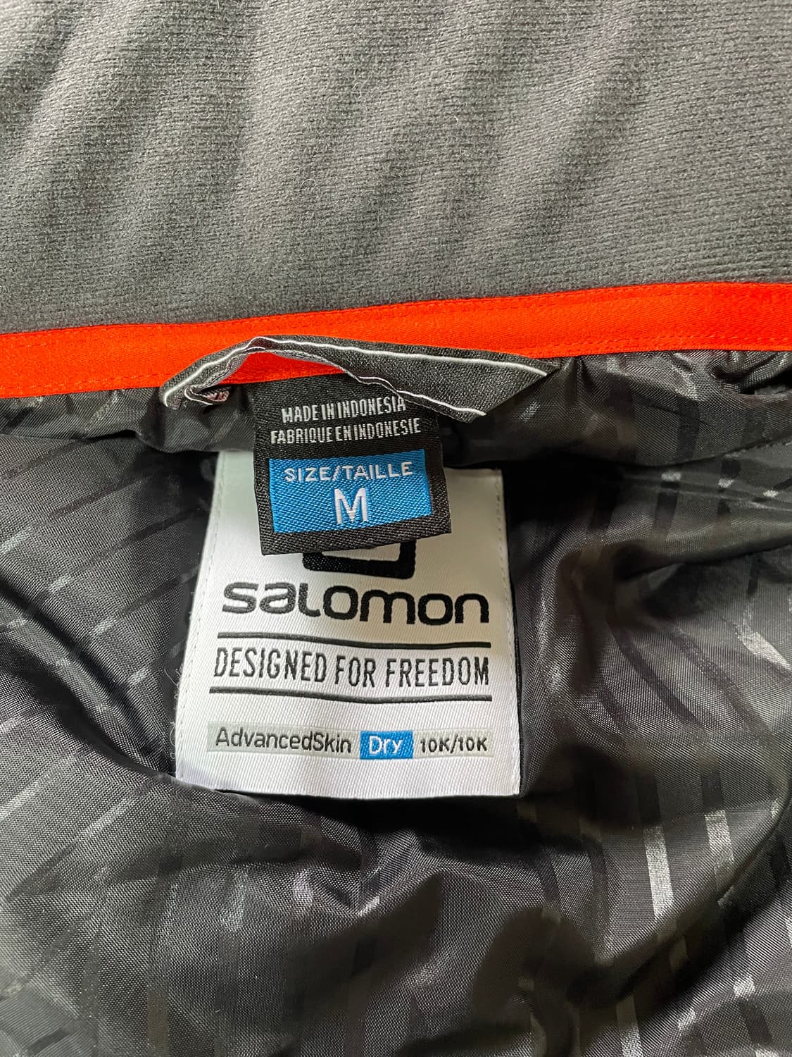살로몬 스키복 상의 M 블루 새제품 상품이미지6