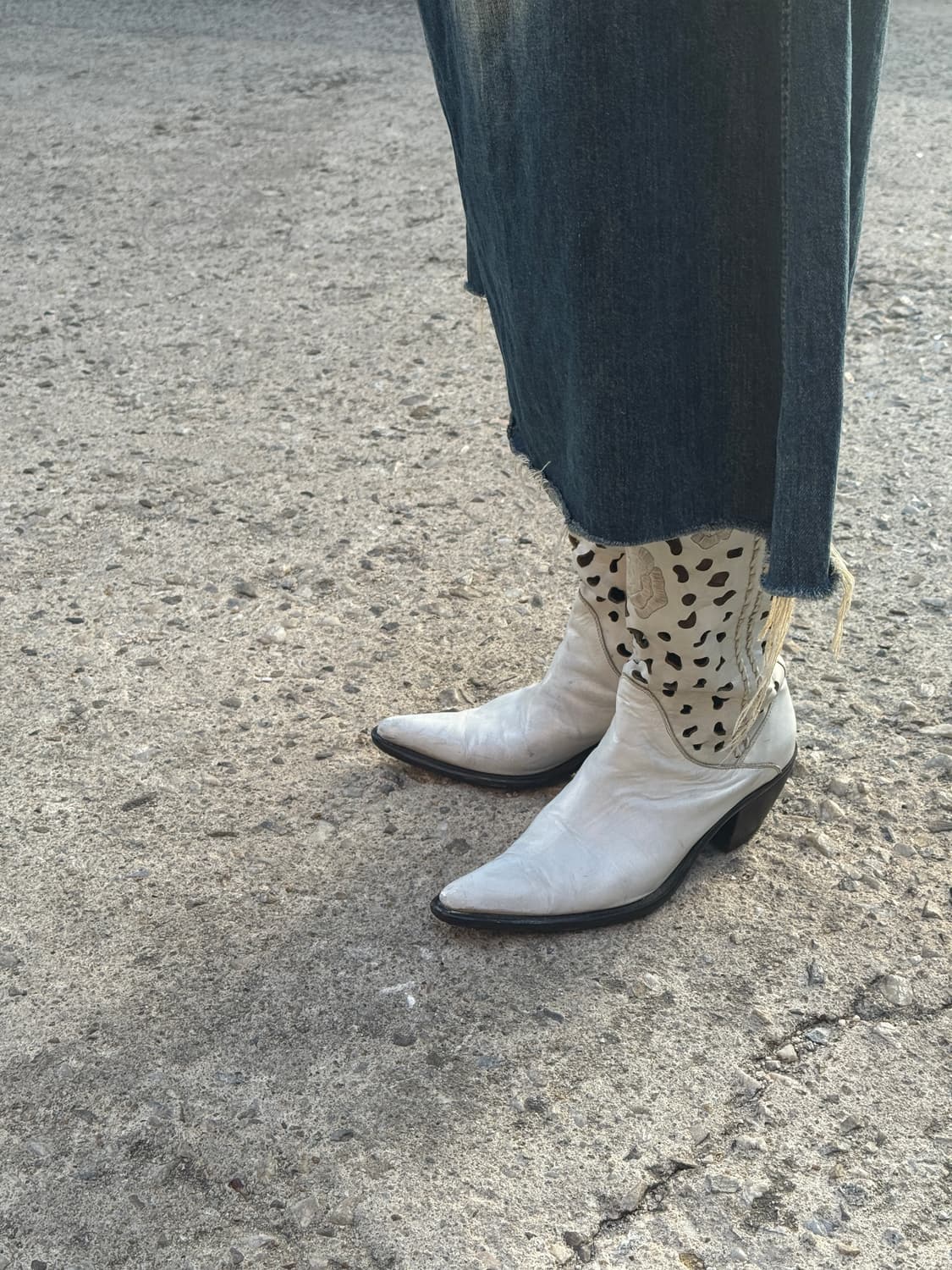 빈티지 웨스턴 부츠 상품이미지4