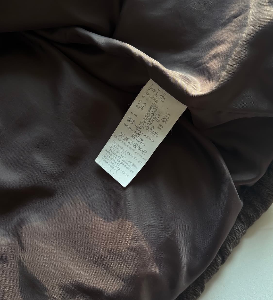 adidas 아디다스 브라운 퍼 후드 패딩 점퍼 상품이미지6