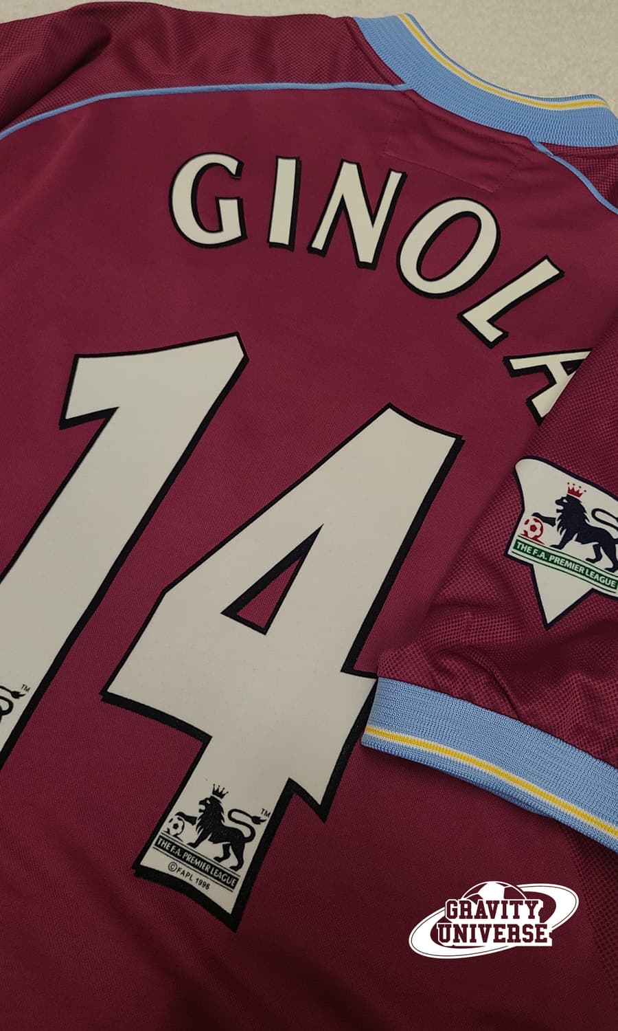 아스톤빌라 01-02 지놀라 유니폼 상품이미지4