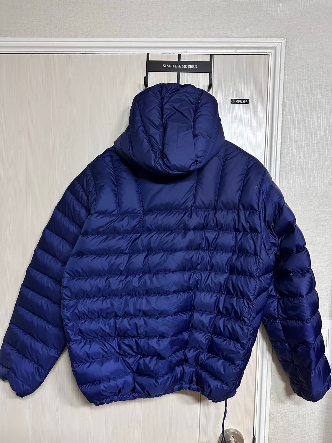 슈프림 마이크로다운 네이비 m 상품이미지7