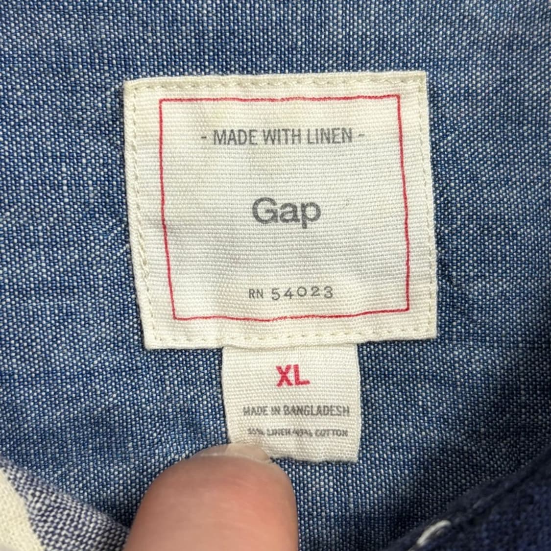 갭 체크셔츠 v1745 상품이미지5